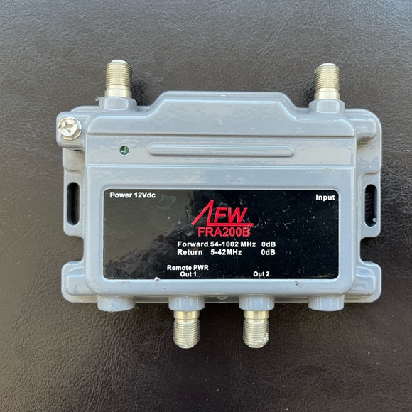 Antronix FRA200B/WPS Cable TV Booster Coaxial Coax Signal Amplifier & Filter New - Picture 3 of 3